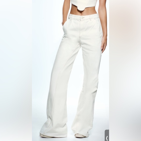 ZARA Super Wide Leg Jeans - Picture 11 of 16